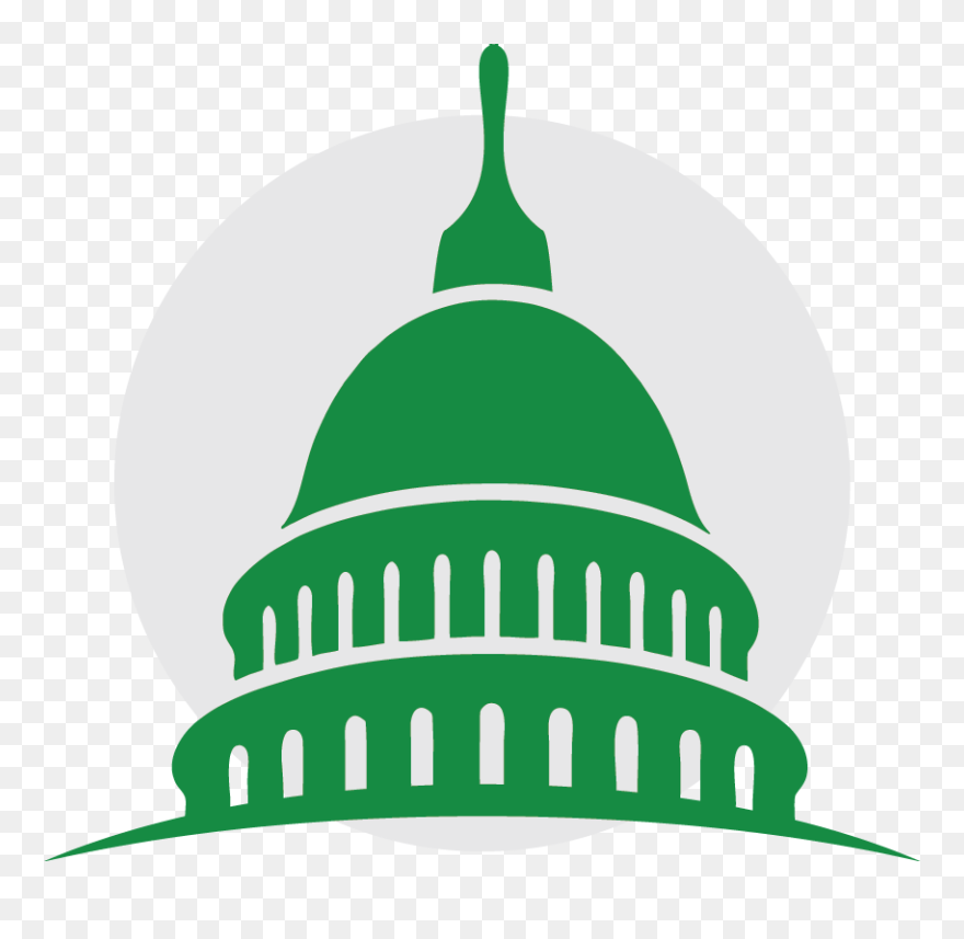 Us Capitol Dome Vector Clipart