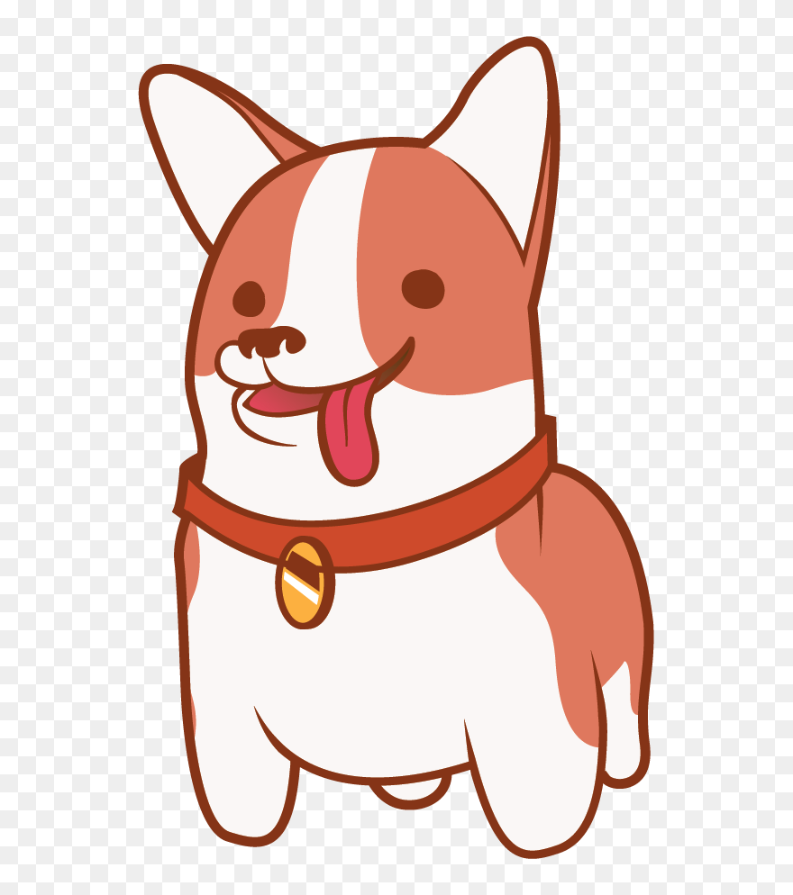 Corgi Clipart Kawaii - Cute Spirit Animals - Png Download