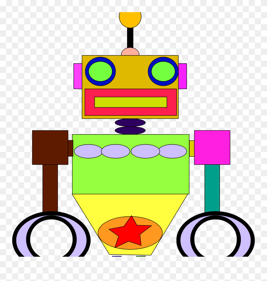 Gallery For Robot Clipart Microsoft , Png Download Transparent Png