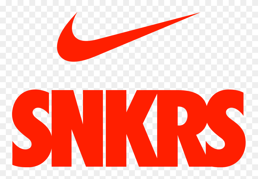 Red Nike Logo Png Clip Art Library - Nike Snkrs App Logo Transparent Png