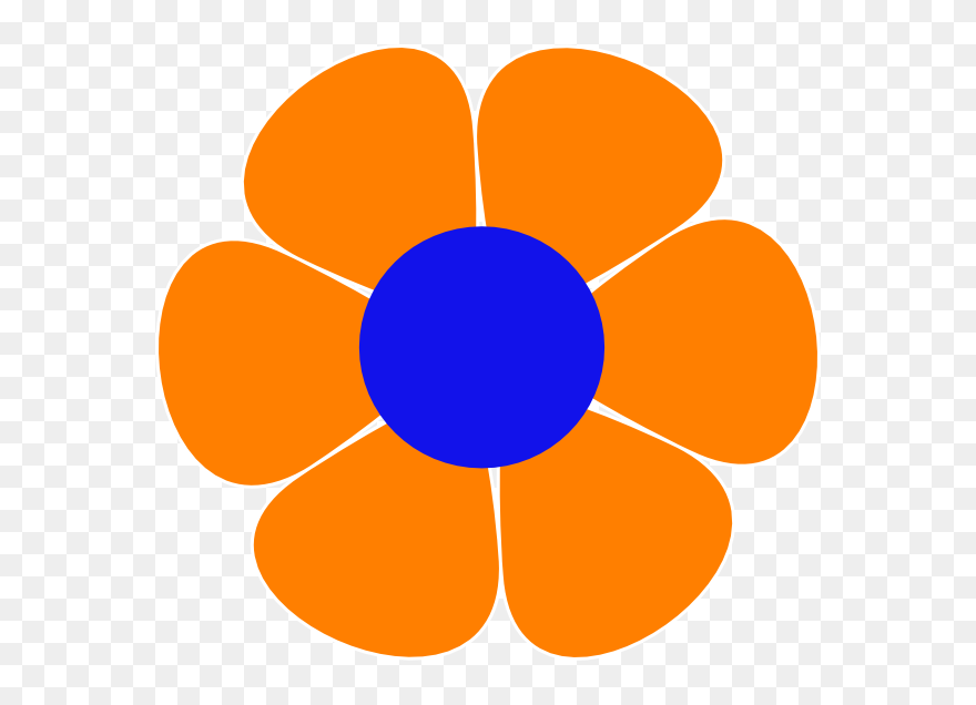 Flower Power Clipart Svg Stock Flowerpower Clip Art - Flower Power Png Transparent Png