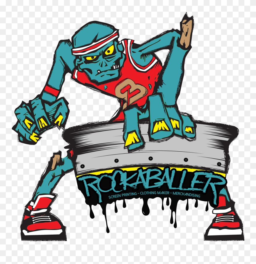 I Am Screenprinter - Cartoon Clipart