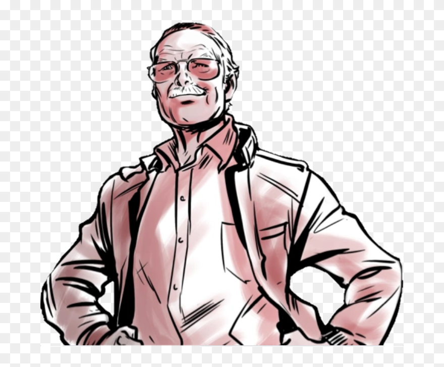 Excelsior Clipart Banner Royalty Free Stanlee Marvel - Stan Lee Marvel Heroes - Png Download