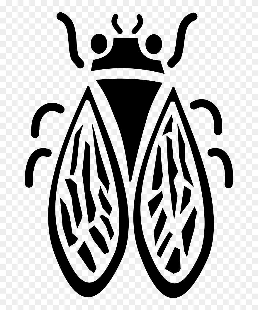 Cicada Clipart Sikple - Png Download