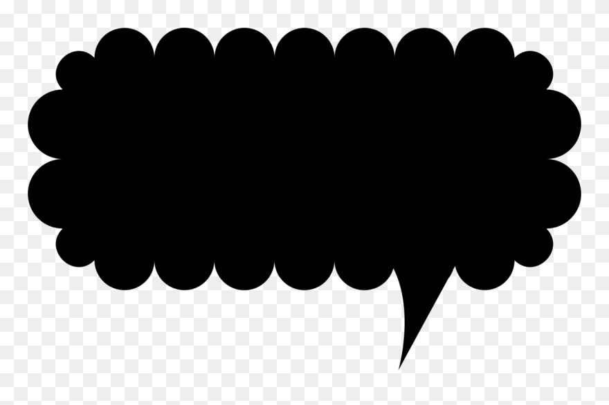 Leaf,symmetry,monochrome Photography - Speech Balloon Clipart