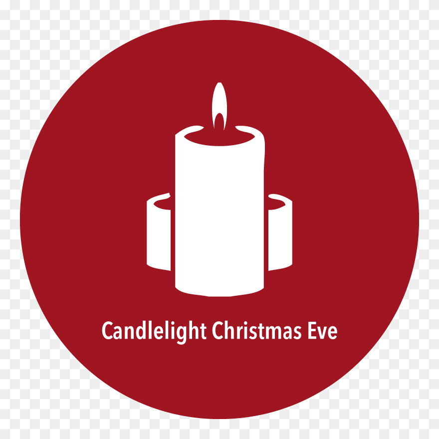 Christmas Candlelight Service Clipart Clipart Transparent - Candle - Png Download