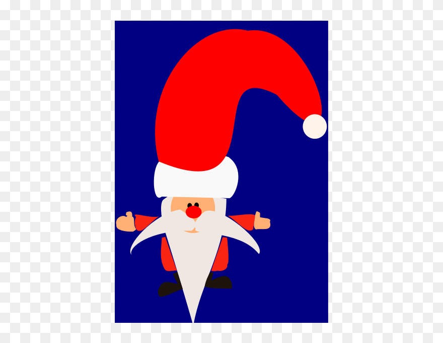 Saint Nick Vector Drawing - Dam Square Clipart
