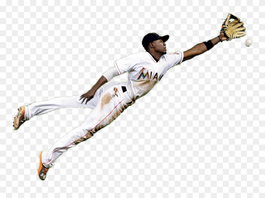 Player Catching Baseball Transparent Png Clipart