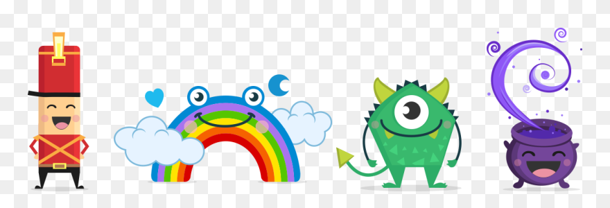 Lionel, Archie, Ziggy And Swirlo - Cartoon Clipart