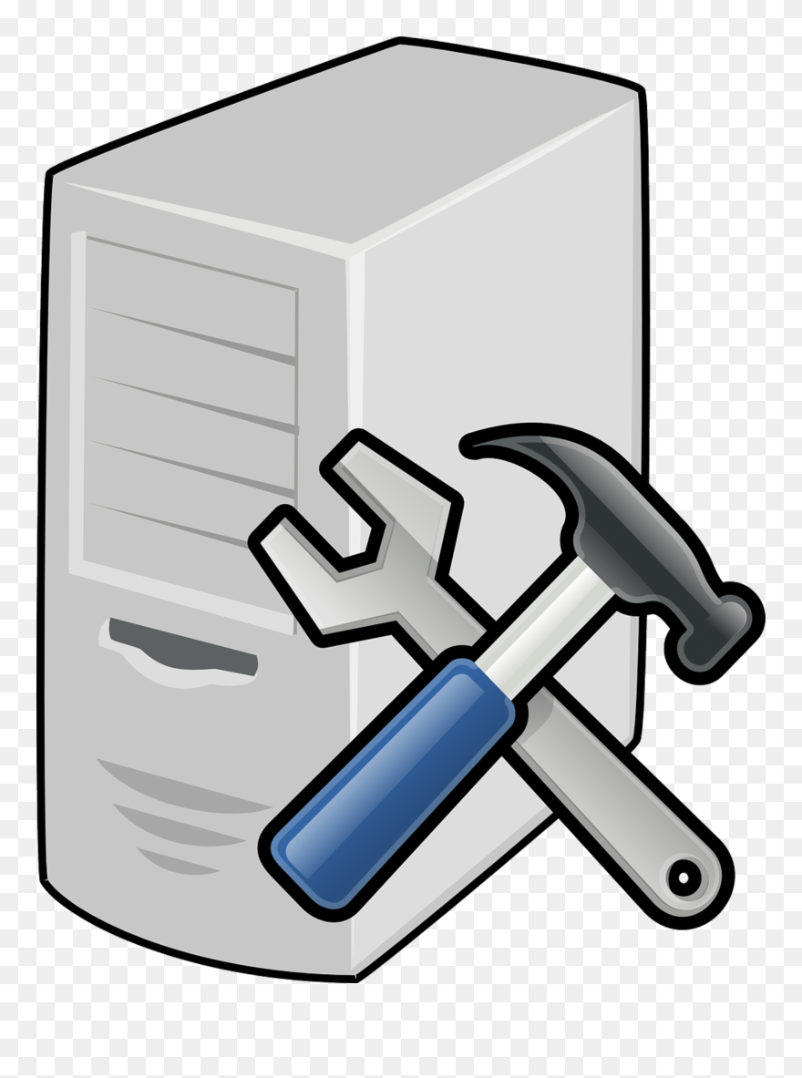 How To Check Windows Server Uptime - Computer Repair Clipart - Png Download