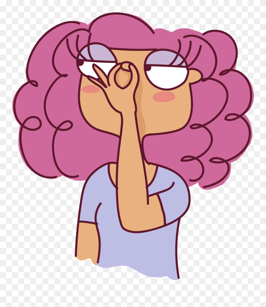 If You Start A Free Blog, People Can Smell Your Hesitation - Cartoon Clipart