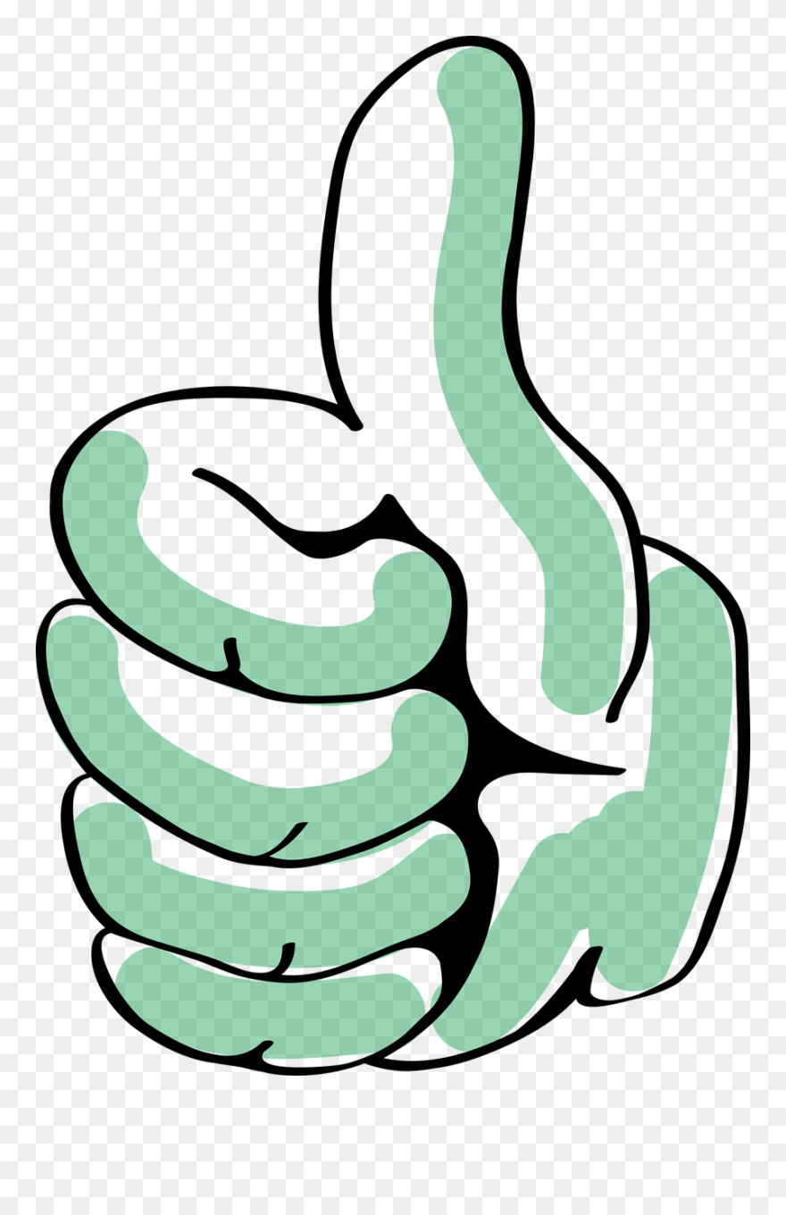 Positive Clipart Black And White - Png Download