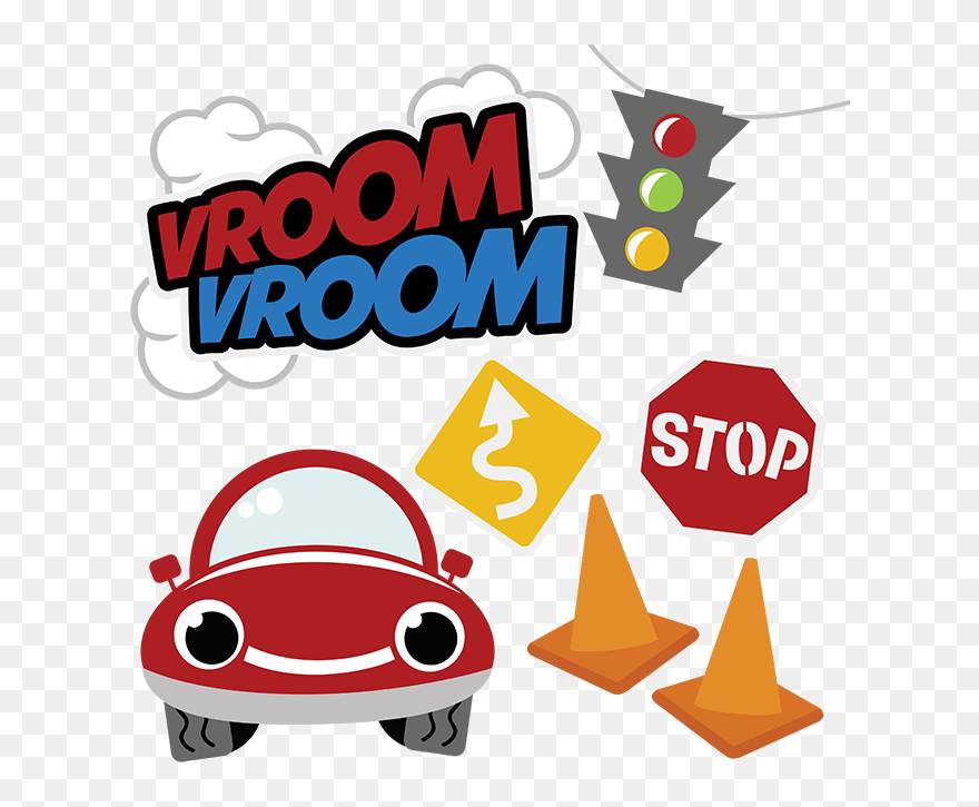 Svg Clipart Free Clipart Vroom Vroom Svg Car Svg File - Clip Art - Png Download