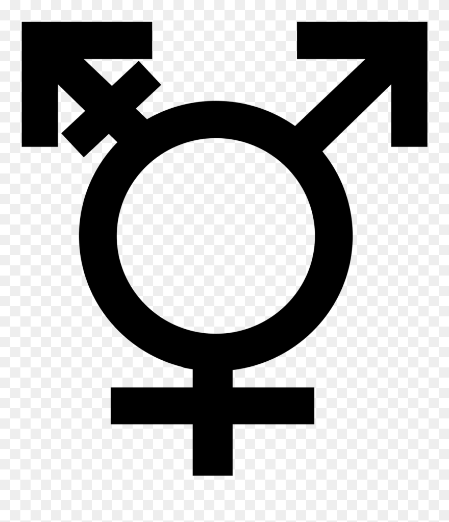 Transgender Symbol - Bisexual Symbol Clipart