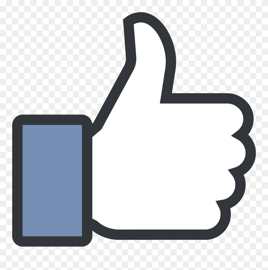 Facebook Thumbs Up Jpg Clipart