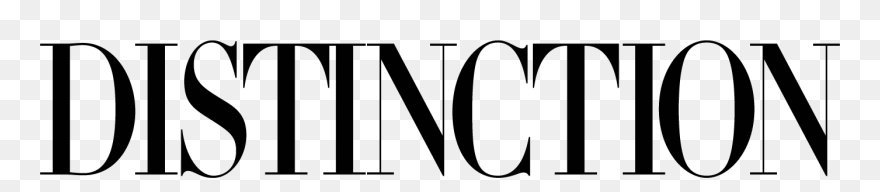 Distinction Magazine Logo Clipart