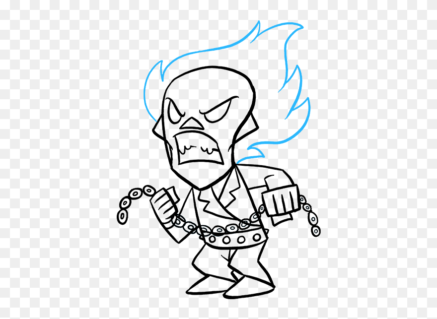 Collection Of Free Nutcracker Drawing Step By Download - Ghost Rider Drawing Easy Clipart