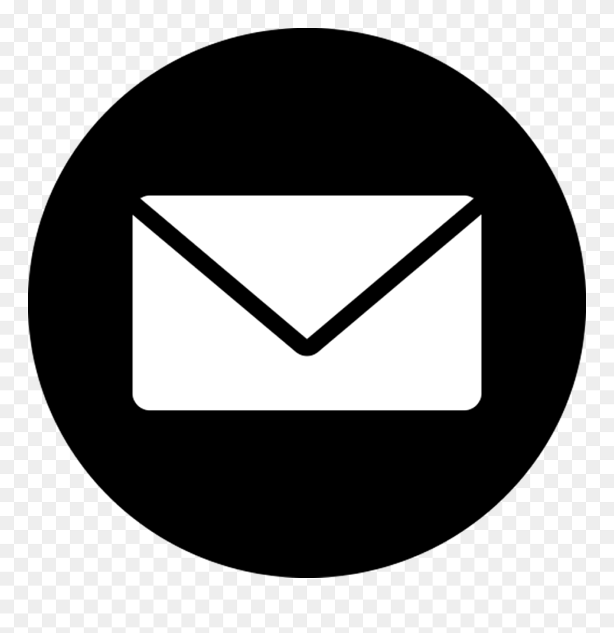 Mail Icon Png White Clipart