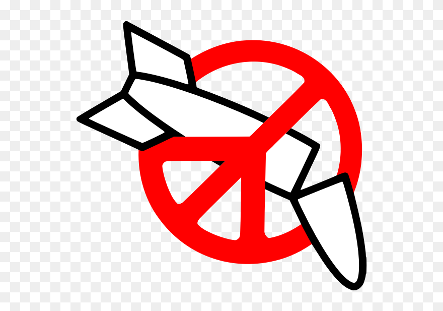 No War Vector Image - Treaty On Prohibition Of Nuclear Weapons Clipart
