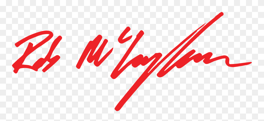 Signature - Clipart Red Signatures - Png Download