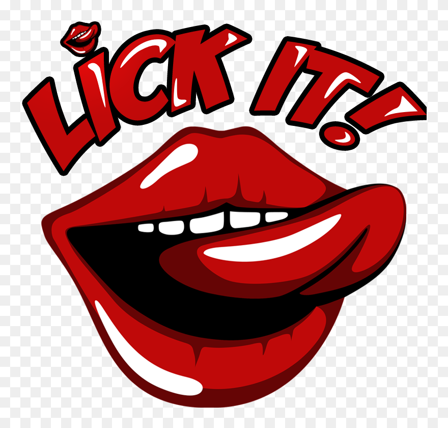 Lips Clipart Lick - Lick Png Transparent Png (#5314142) - PinClipart