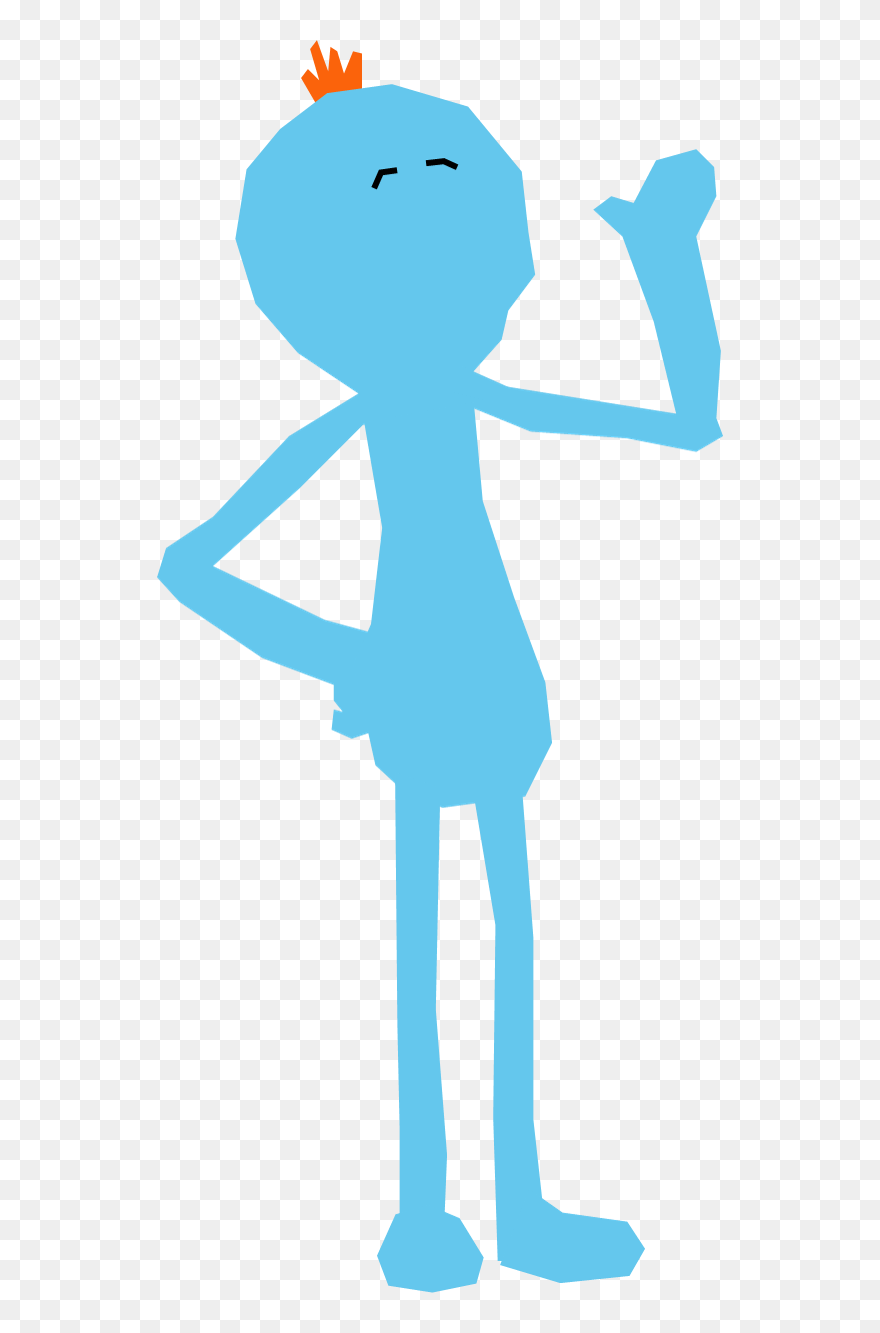 Mr Clipart Meeseeks, Mr Meeseeks Transparent Free For - Rick And Morty Mr Meeseeks Clipart - Png Download