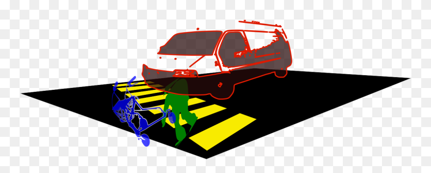 Elder Lady Killed On Zebra Crossing Clipart By Cibo00 - Zebra Crossing - Png Download