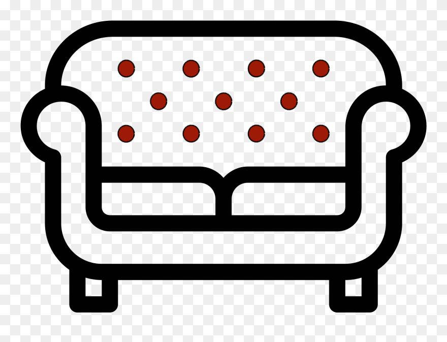 Null - Icono Sofa Png Clipart
