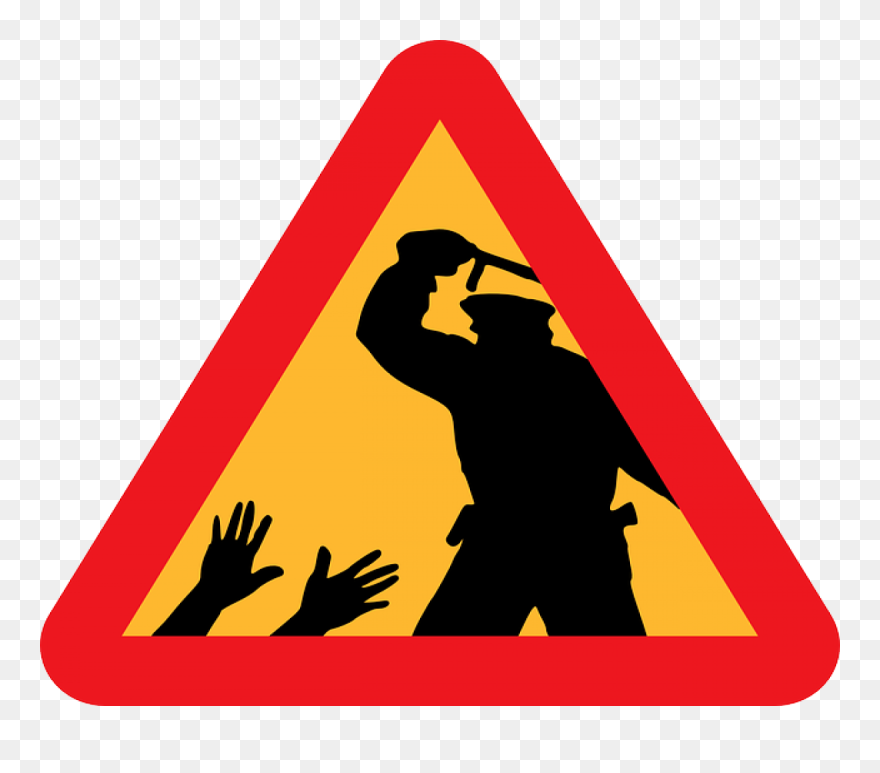 Police Brutality Clip Art - Png Download
