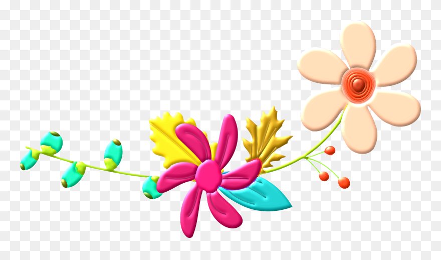 Floral Design 64 Clip Arts - Png Download