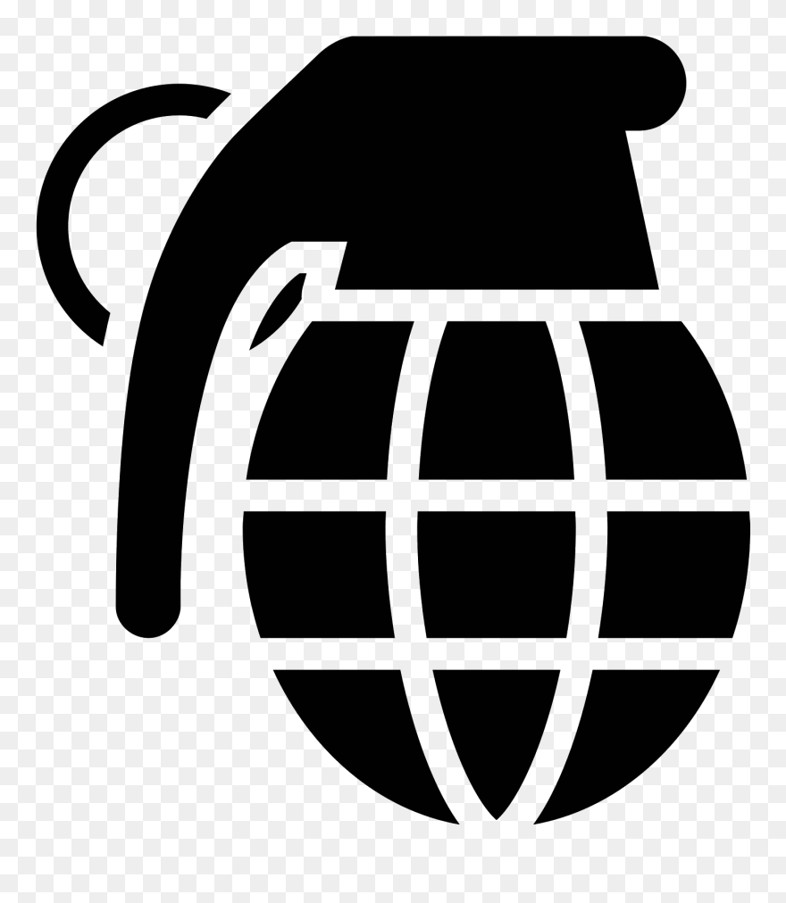 Grenade Vector Png - Grenade Icon Clipart