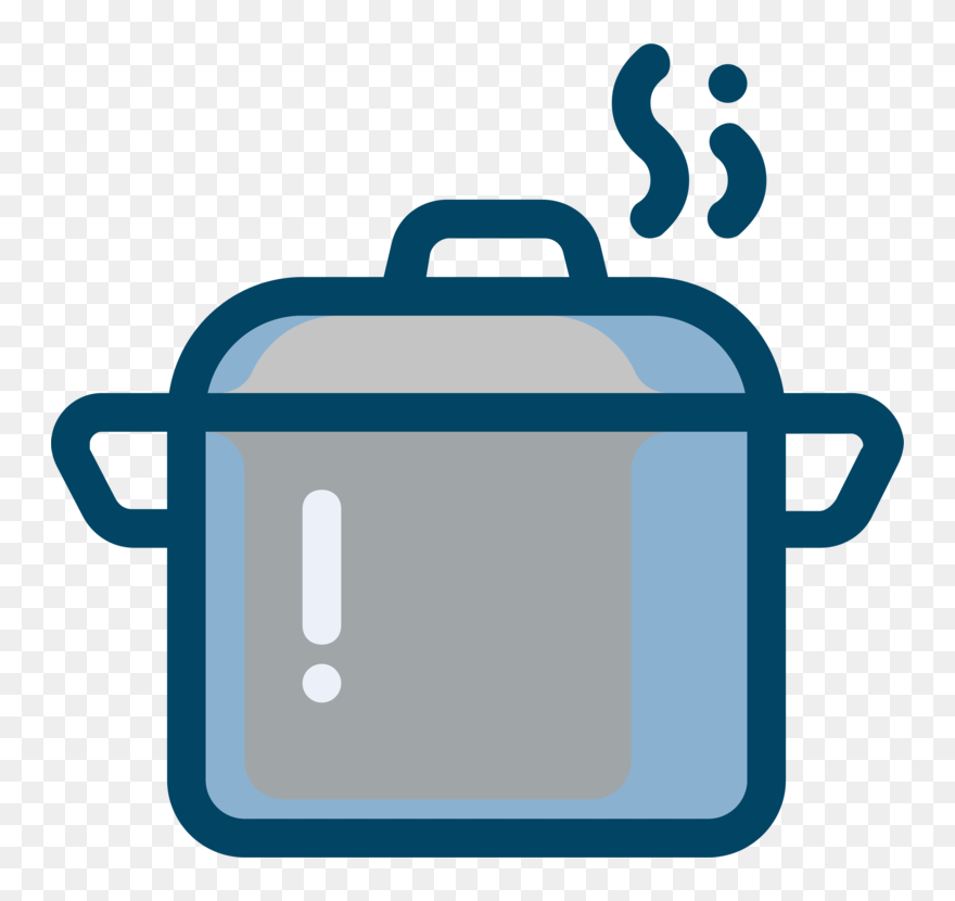 Blue,area,electric Blue - Steaming Pot Clipart - Png Download