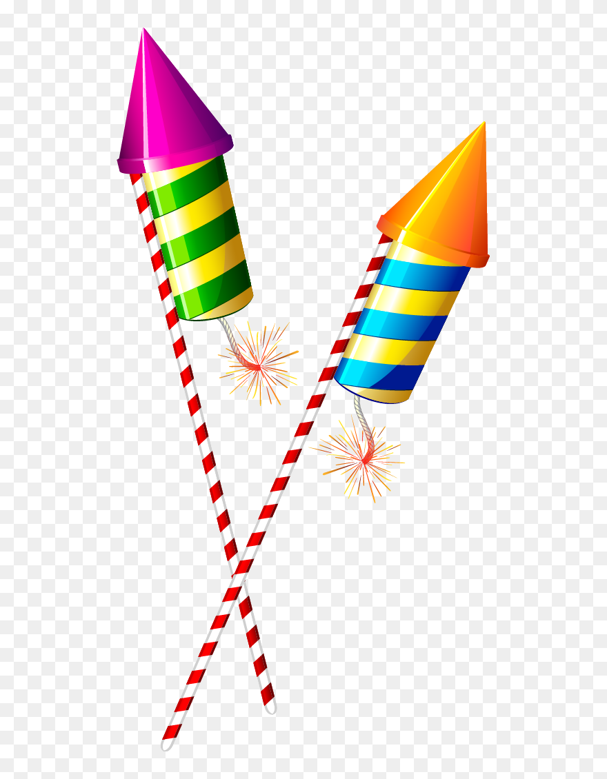 Diwali Rocket Png Clipart