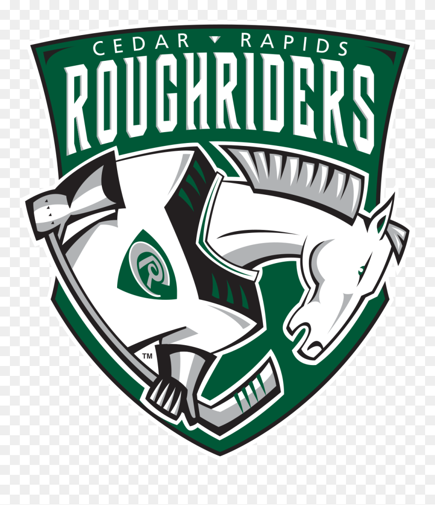 Rough Riders Clipart - Cedar Rapids Roughriders Logo - Png Download