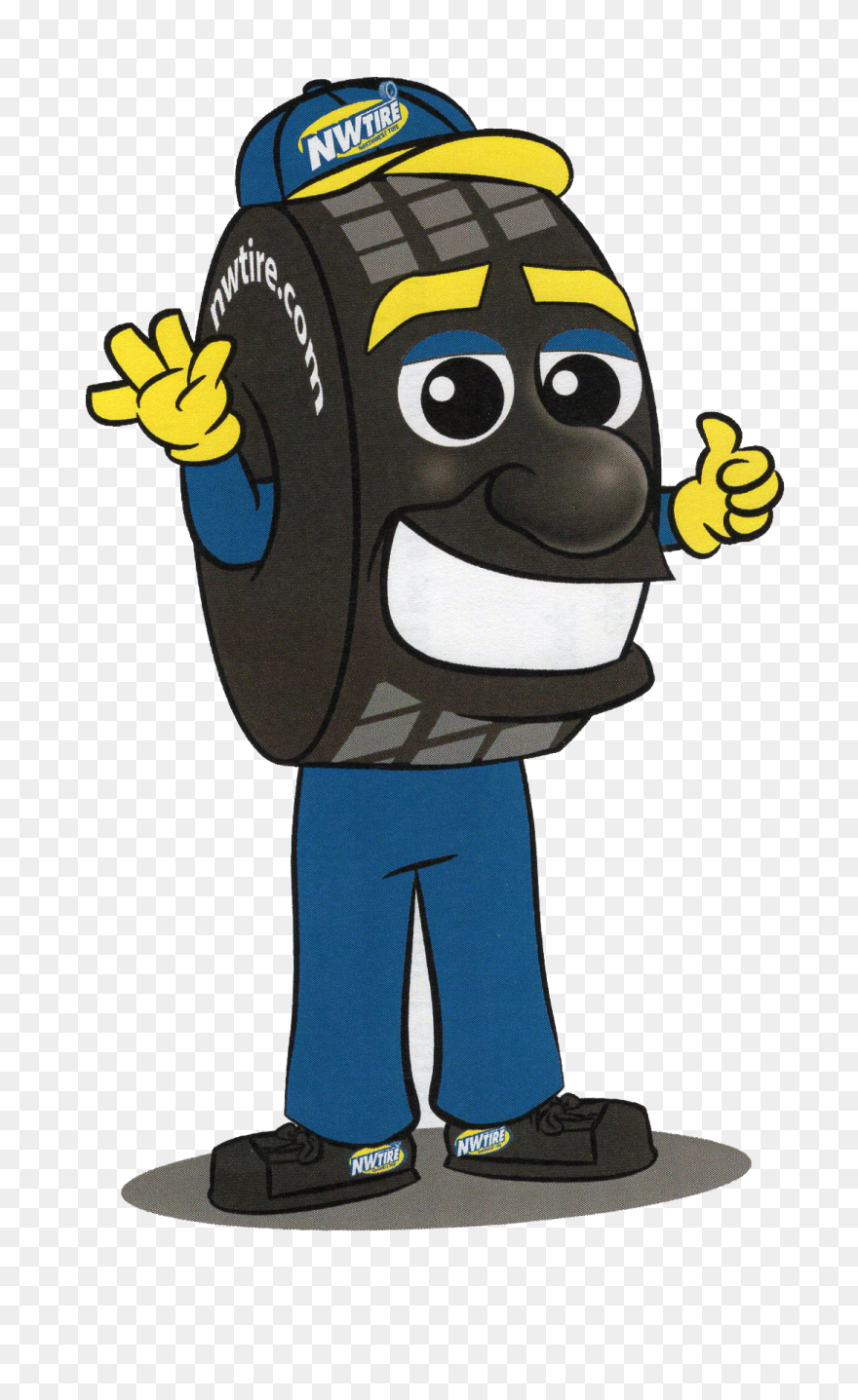 Car With A Flat Tire Clipart Clip Freeuse Download - Tire Animte - Png Download