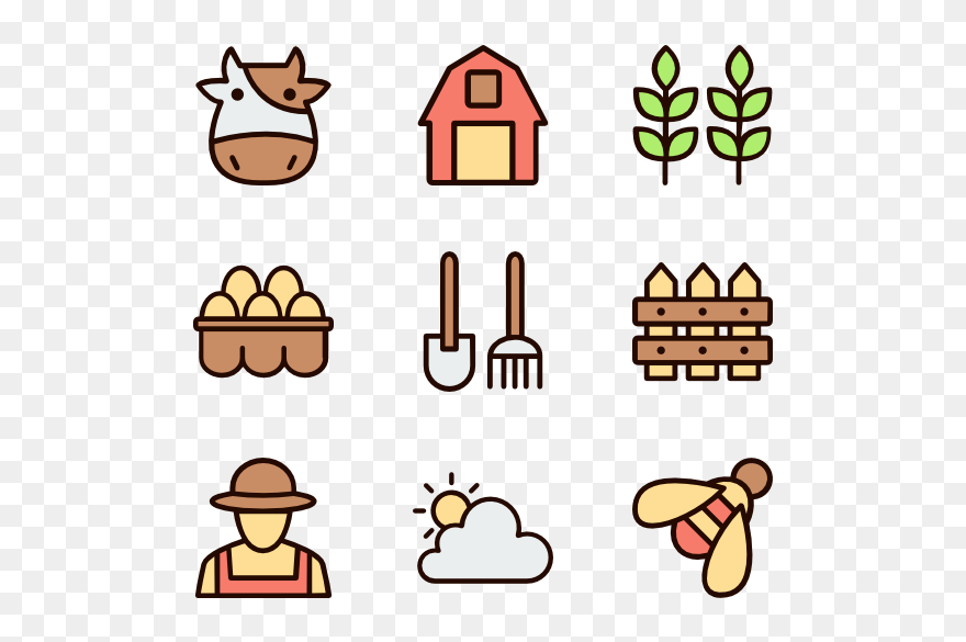 Icons Free Vector Farm - Icon Clipart