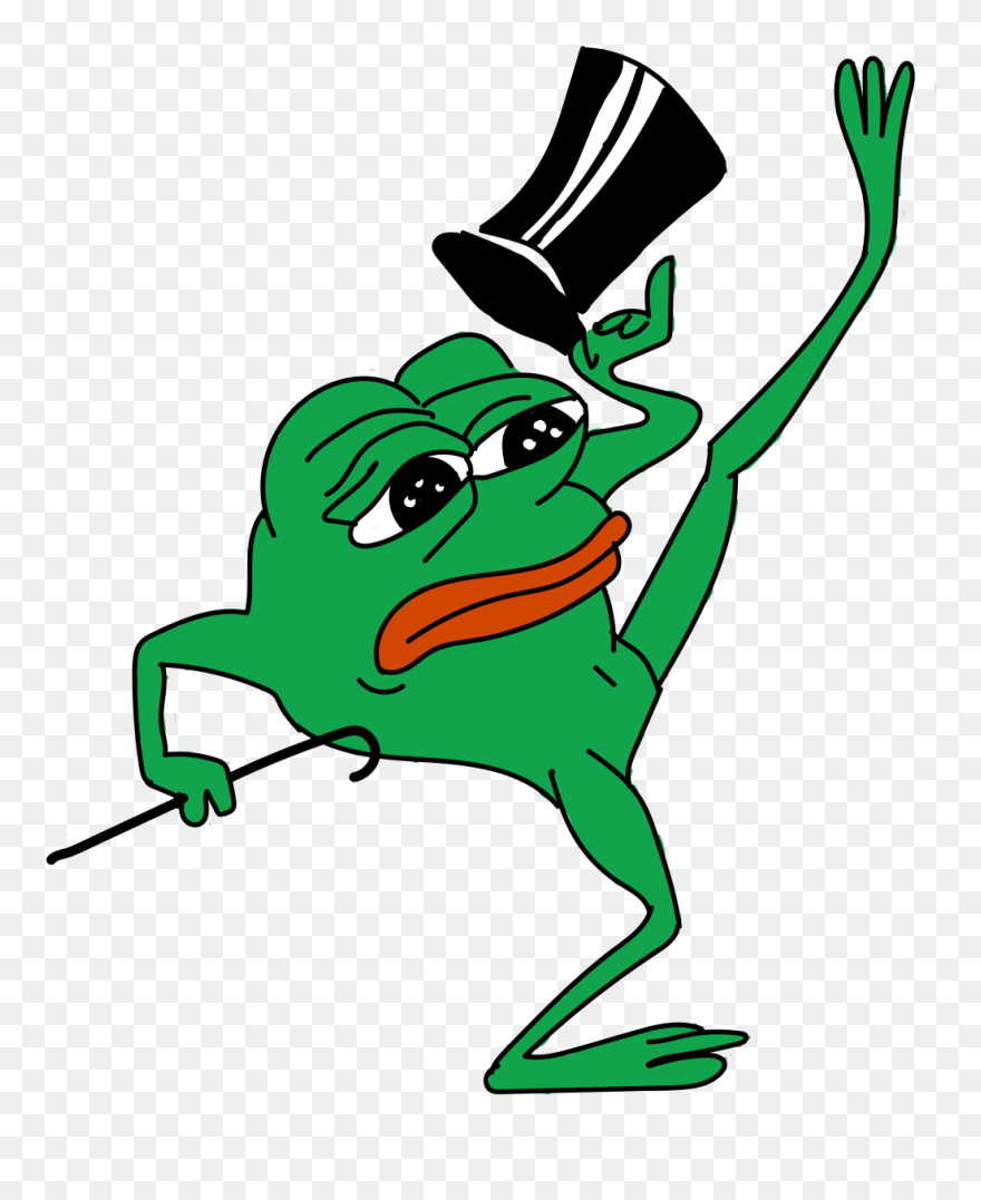 Sad Pepe Dancing Clip Arts - Dancing Pepe Transparent - Png Download