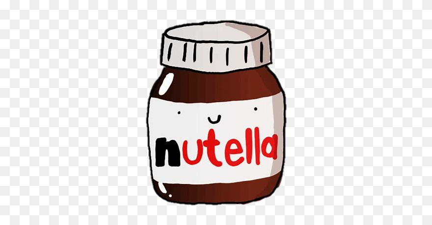 Nutella Nutelladrawing Nutellaspread Drawing Cute Nutella Gif Transparent Clipart Pinclipart