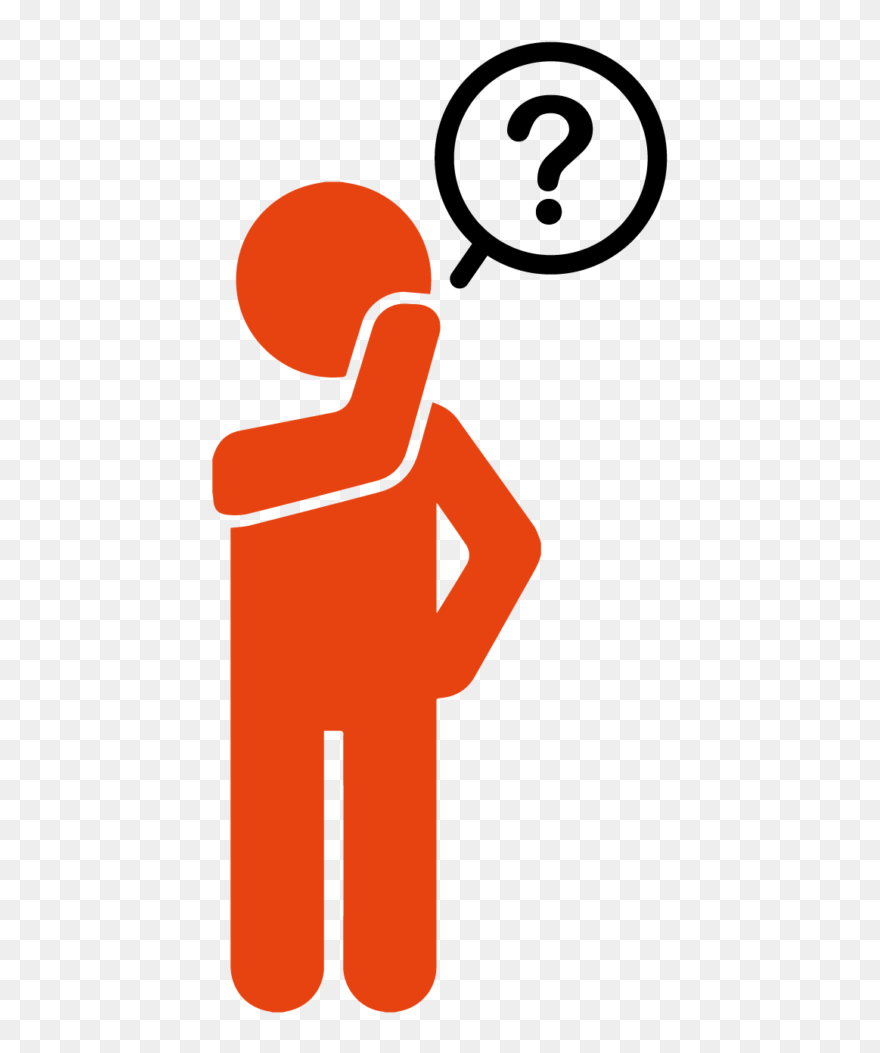 Emergency Clipart Refresher Training - Clipart Silhouette With Question Mark - Png Download
