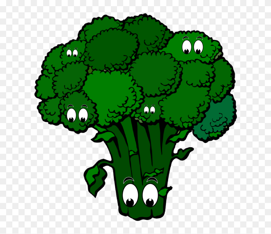 Feed Your Brain - Broccoli Clipart - Png Download
