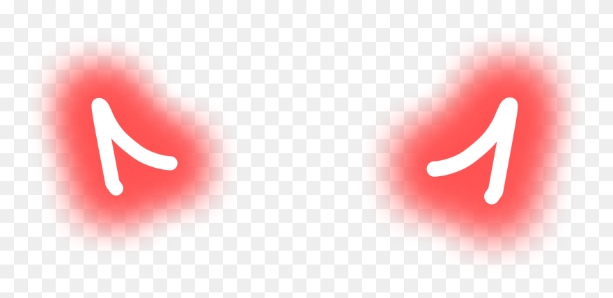 Devil Horn Png - Neon Devil Horns Png Clipart