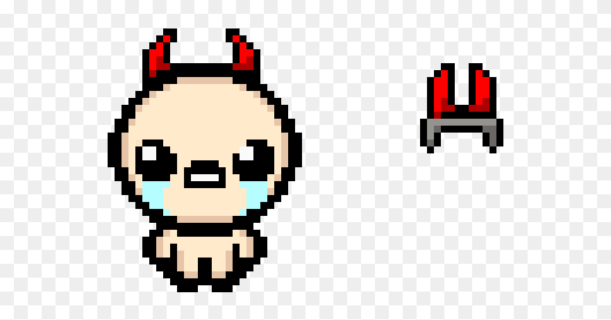 Binding Of Isaac Pixel Art Clipart