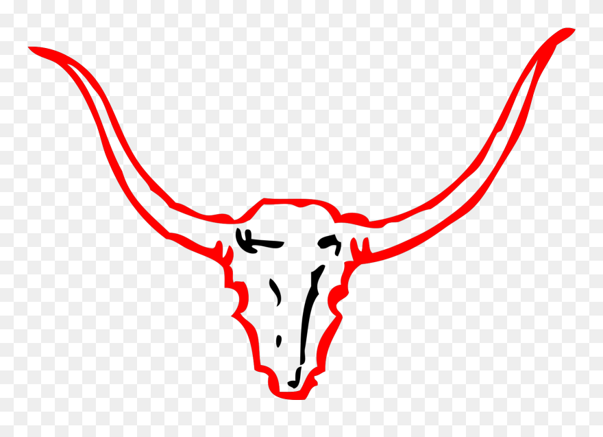 Bull Head Outline Png Clipart