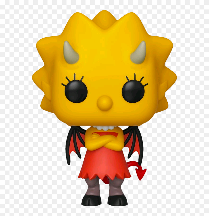 Lisa Simpson As Devil Funko Pop Vinyl Figure - Funko Pop Simpsons Demon Lisa Clipart