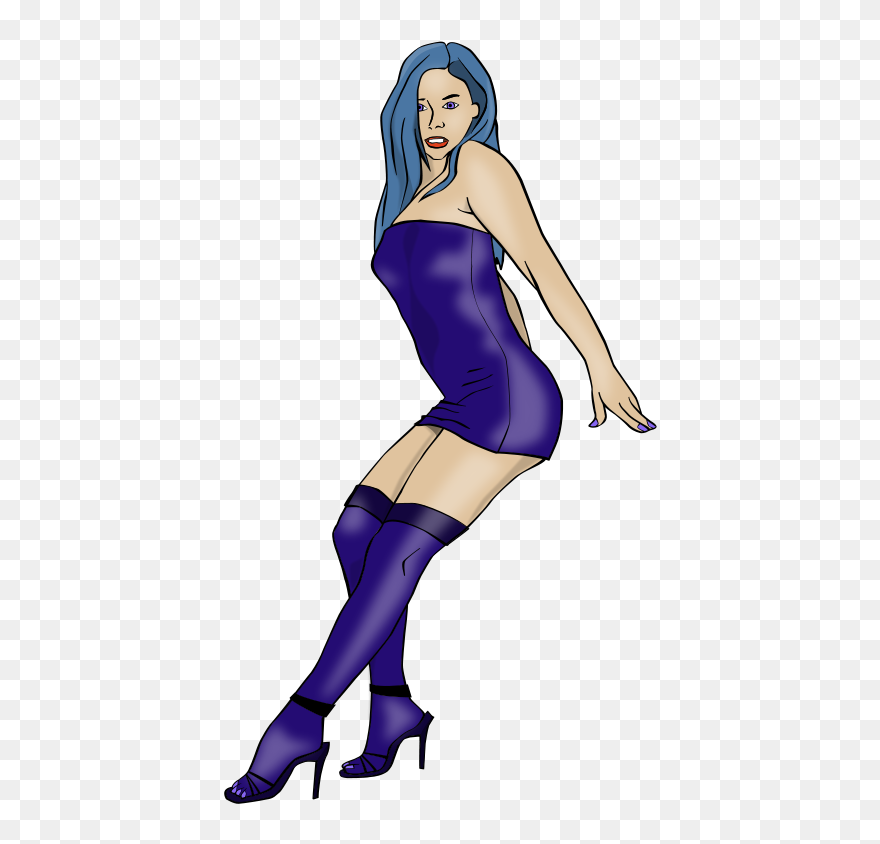 Sexy Woman - Cartoon Sexy Girls Png Clipart
