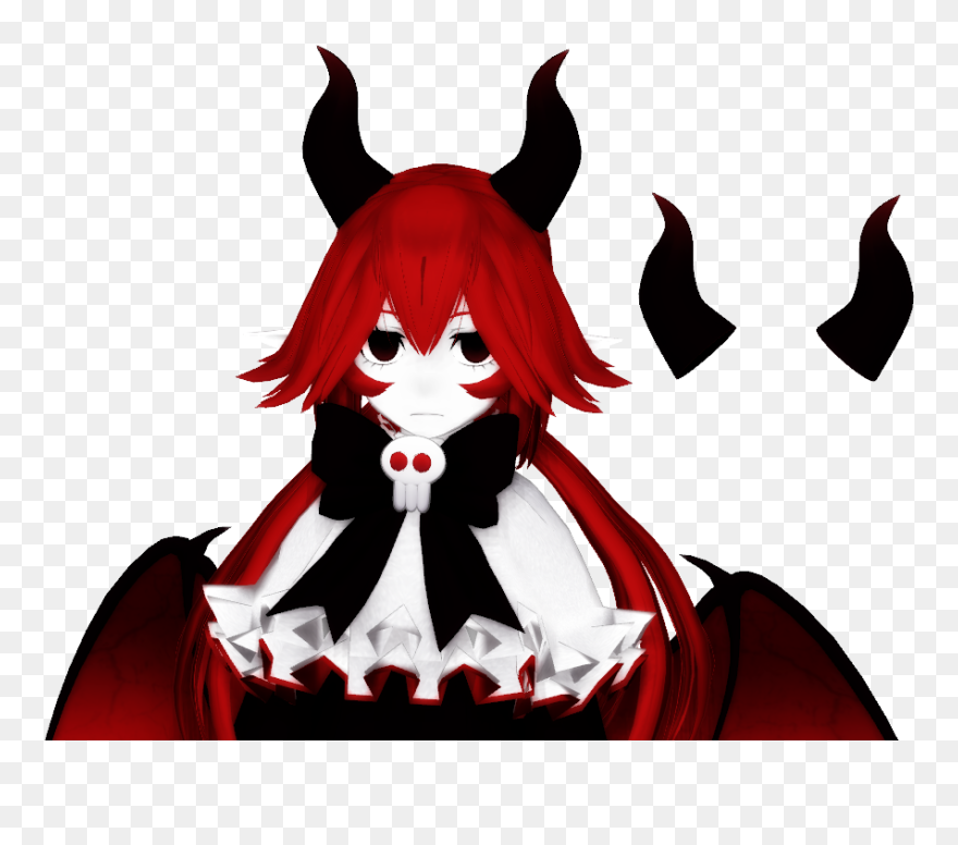 Piosank 627 100 [mmdxfunamusea] Dialo"s Horns Download - Mmd Devil Horns Dl Clipart