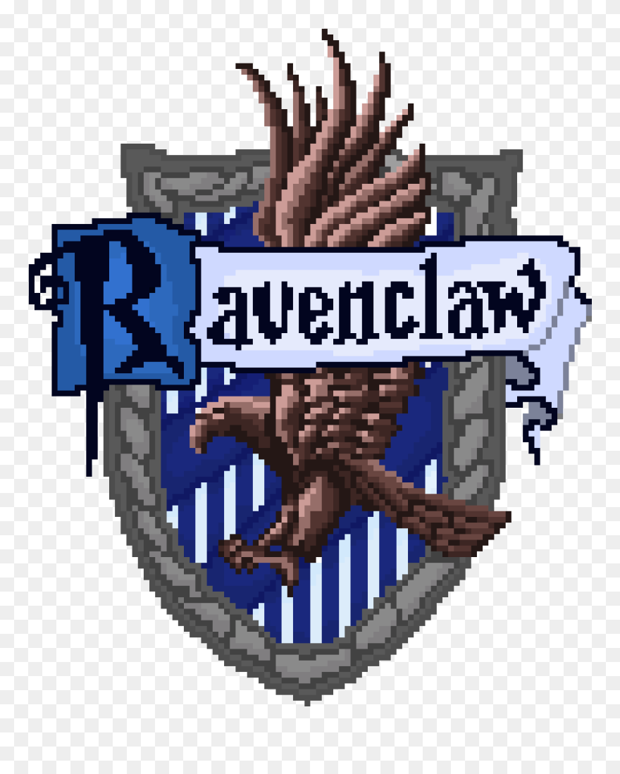 Ravenclaw House Harry Potter Ravenclaw Cross Stitch - Ravenclaw Crest Cross Stitch Clipart
