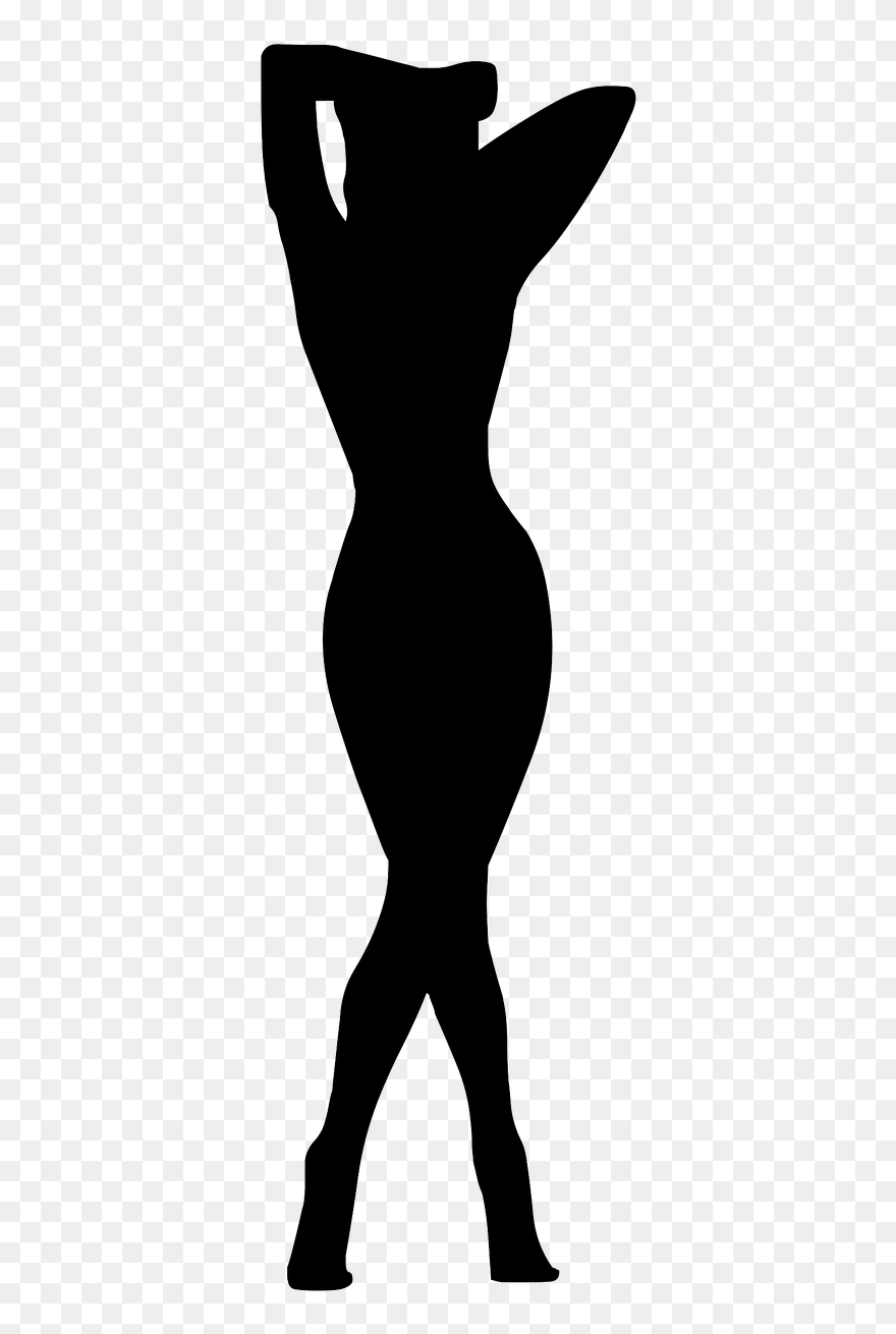 Sexy Woman Silhouette Png Clipart