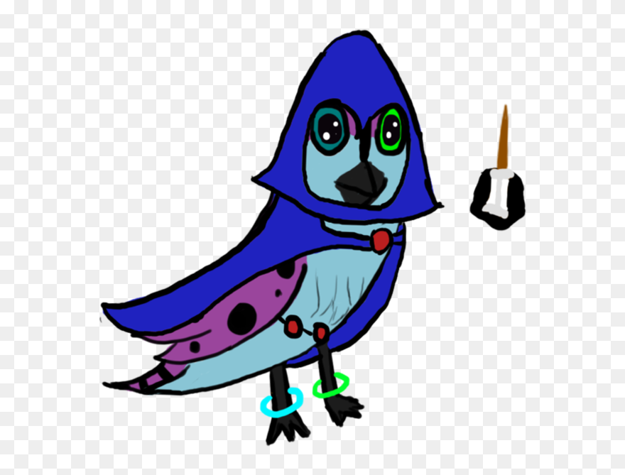 Drawn Raven Ravenclaw - Cartoon Clipart