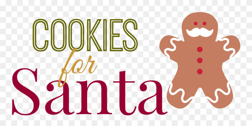 Cookies Santa - Gingerbread Clipart